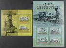 Briefmarken Grenada Grenadinen Eisenbahn Trains Railways Steam Locomotives MNH -