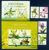 Briefmarken Grenada Orchideen Orchids Blumen Flowers 6203-6210 Block 782 Postfrisch MNH -