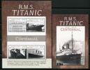 Briefmarken St Vincent Mustique Titanic Schiff Ship Navi Bateaux Katastrophe MNH -
