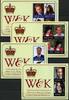 Briefmarken St Vincent Mustique Kgl. Verlobung Royal Engagement Prinz William Kate MNH -