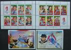 Briefmarken St. Vincent 1992 Olympiade Olympics Albertville 2086-2099 + Block 224-225 MNH -