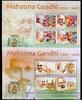 Briefmarken Antigua Mahatma Gandhi INDIPEX Indien India 4867-4874 Postfrisch MNH -