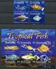 Briefmarken Grenada Grenadinen Fische Fishes Poissons Pesci Meerestiere 4462-4471 MNH -