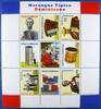 Briefmarken Dominikanische Republik Merengue Musik Musikinstrumente Tanz Music Dance -