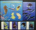 Briefmarken St. Vincent Fische Fishes Pesci Poissons Delphin 5933-5940 Block 623 MNH -