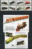 Briefmarken Grenada Grenadinen 1992 Eisenbahn Trains Railways 1585-1592 + Block 247-248 MNH -