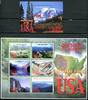 Briefmarken Antigua Nationalparks USA Berge Landschaften 4321-4326 Block 623 MNH -