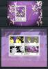 Briefmarken Antigua Orchideen Orchids Blumen Blüten Flowers 4476-4479 Block 646 MNH -
