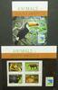 Briefmarken Antigua Tiere Tukan Affen Bär Wolf Tapir Bear Wulf 5124-5217 Block 717 MNH -