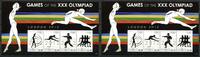 Briefmarken Antigua Olympiade London Olympics Laufsport Hürdenlauf Karate 5014-5017 MNH -