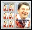 Briefmarken Antigua Ronald Reagan US-Präsident Politike 4276-4277 Kleinbogen MNH -