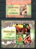 Briefmarken Antigua Pilze Funghi Mushrooms 4471-4474 Block 645 MNH -