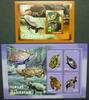 Briefmarken Antigua Schildkröten Turtles of the Caribbean 5053-5056 Block 702 MNH -