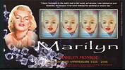 Briefmarken Dominica Marilyn Monroe Musik Film Cinema Music 3731 Kleinogen MNH -