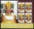 Briefmarken Grenada Papst Benedikt Pope Benedict 5699 Kleinbogen Postfrisch MNH -