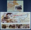 Briefmarken Grenada 2. Weltkrieg World War Kriegsende Europa 5616-5619 Block 741 MNH -