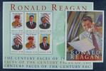 Briefmarken Grenada Ronald Reagan Politik US-Präsident 4883-4885 Block 664 MNH -