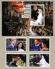 Briefmarken Bahamas 2018 Königliche Hochzeit Harry & Meghan Royalty 1573-1576 Block 121 MNH -