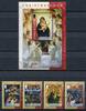 Briefmarken Turks & Caicos 2008 Weihnachten Gemälde Christmas 1882-1885 Block 238 MNH -