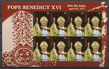 Briefmarken Grenada Papst Benedikt Pope Benedict 5850 Kleinbogen Postfrisch MNH -