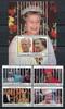 Briefmarken Dominica 1991 Königin Elisabeth QE II 65. Geburtstag 1422-1425 Block 188 MNH -