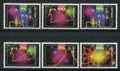 Briefmarken Niederländische Antillen 2006 Weihnachten Christmas 1508-1513 Postfrisch MNH -
