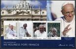 Briefmarken St. Vincent Canouan Papst Franziskus Pope Francis Wahl Election MNH -