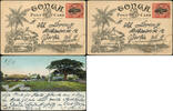 Briefmarken 8.2.1910 Tonga 1906 Bildpostkarte in Farbe Ganzsache Residen... 83,50 EUR  zzgl. 4,50 EUR Versand