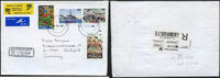 Briefmarken 1690 Tonga 2004 Dauer Michel Aufdruck 45s Reko-Brief Luftpos... 44,95 EUR  zzgl. 1,50 EUR Versand