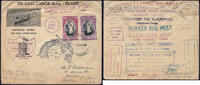 Briefmarken 1940 Tonga Tin Can Mail Blechdosenpost Brief Roxbury USA / 938  29,50 EUR  zzgl. 1,50 EUR Versand