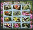 Briefmarken Niuafo'ou 2013 Schmetterlinge Butterflies Papillon Mariposa 527-538 Kleinbogen -