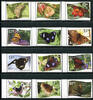 Briefmarken Niuafo`ou 2012 Schmetterlinge Butterflies Papillon Mariposa Freimarken 445-456 -