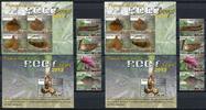 Briefmarken Papua Neuguinea 2013 Root Crops Yams Essbare Wurzelknollen 1884-91 Block 162 MNH -