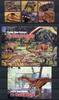 Briefmarken Papua Neuguinea 2004 Prähist. Tiere Dinosaurier Dinosaurs 1045-1056 Block 28 MNH -
