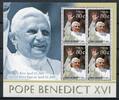 Briefmarken Palau Papst Benedikt Pope Benedict 2523 Kleinbogen Postfrisch MNH -