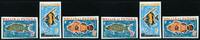 Briefmarken Wallis und Futuna 1963 Fische Fishes Meerestiere Porto 37-39 U Imperf MNH -
