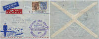 Briefmarken Brasilien 1940 FFC Erstflugbrief Panair Belo Horizonte Gov. Valladares / -