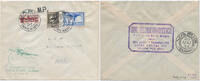 Briefmarken Brasilien 1934 FFC Erstflugbrief Varig Porto Alegre - Quarai / -