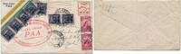 Briefmarken Brasilien 1930 First Flight Erstflug FFC PAA Bahia New York USA Brief / -