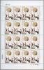 Briefmarken China PRC 2016-23 Mondfest Brauchtum Folklore Hausaltar Frauen 4837 Bogen MNH -