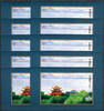 Briefmarken 10x China PRC 2022-10 Block Dongting-See Pavillon Tempel Boote Lake Temple MNH -