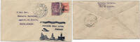 Briefmarken Brasilien 1931 First Flight Erstflug Panair Rio de Janeiro - Porto Alegre / -
