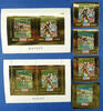 Briefmarken Raumfahrt Space 1972 Cambodia Kambodscha Apollo 349-50 A B + Block A29 A B / -