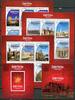 Briefmarken Aserbaidschan Azerbaijan 2012 Eurovision Song Contest Musik Block 110-114 MNH -