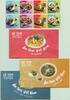 Briefmarken Vietnam 2021 Gastronomie Essen Speisen Nahrung Food A & B & Markenhefte (3) MNH -