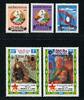 Briefmarken Laos Lao Freimarken Provisorien Wappen Flagge Gemälde Revolution MNH -