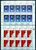 Briefmarken Armenien Armenia 2003 Europa CEPT Plakatkunst 477-478 Kleinbögen MNH -