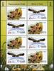 Briefmarken Tadschikistan Tajikistan 2015 Vögel Adler Spatz Eagle Sparrow Kleinbogen MNH -
