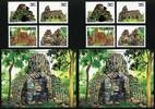 Briefmarken Cambodia Khmere Kambodscha 2015 Ruinen Banteay Chhmar 2563-2566 Block MNH -