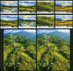 Briefmarken 2023 Reis Vietnam -Terrassen Rice Terraces 3974-3977 Block 222 A/B MNH -